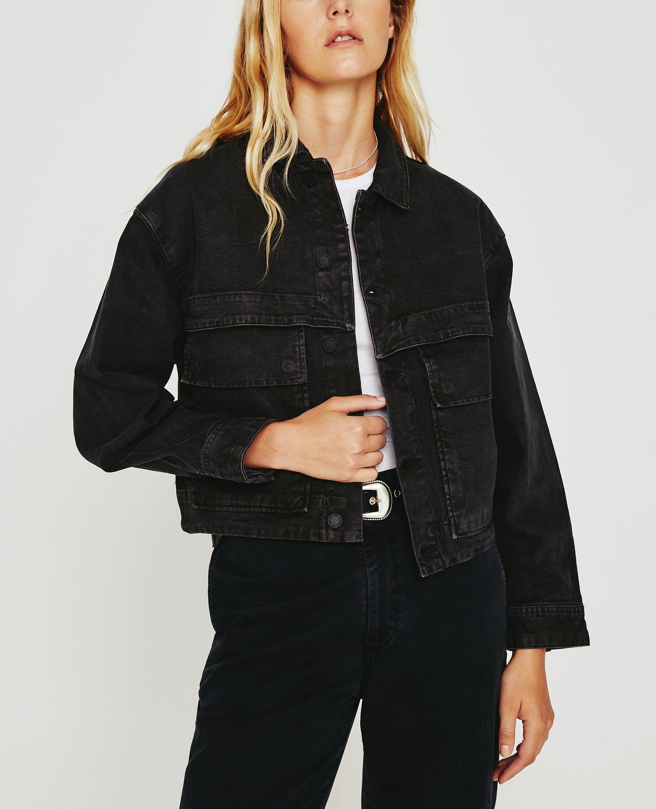 Mirah Militant Sulfur Black Womens Top Photo 1