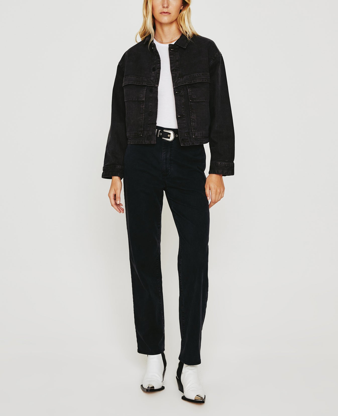 Mirah Militant Sulfur Black Womens Top Photo 2