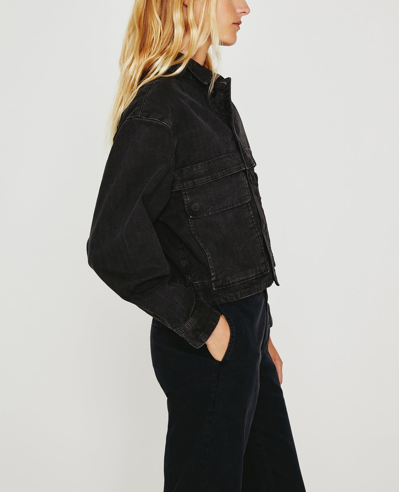 Mirah Militant Sulfur Black Womens Top Photo 5