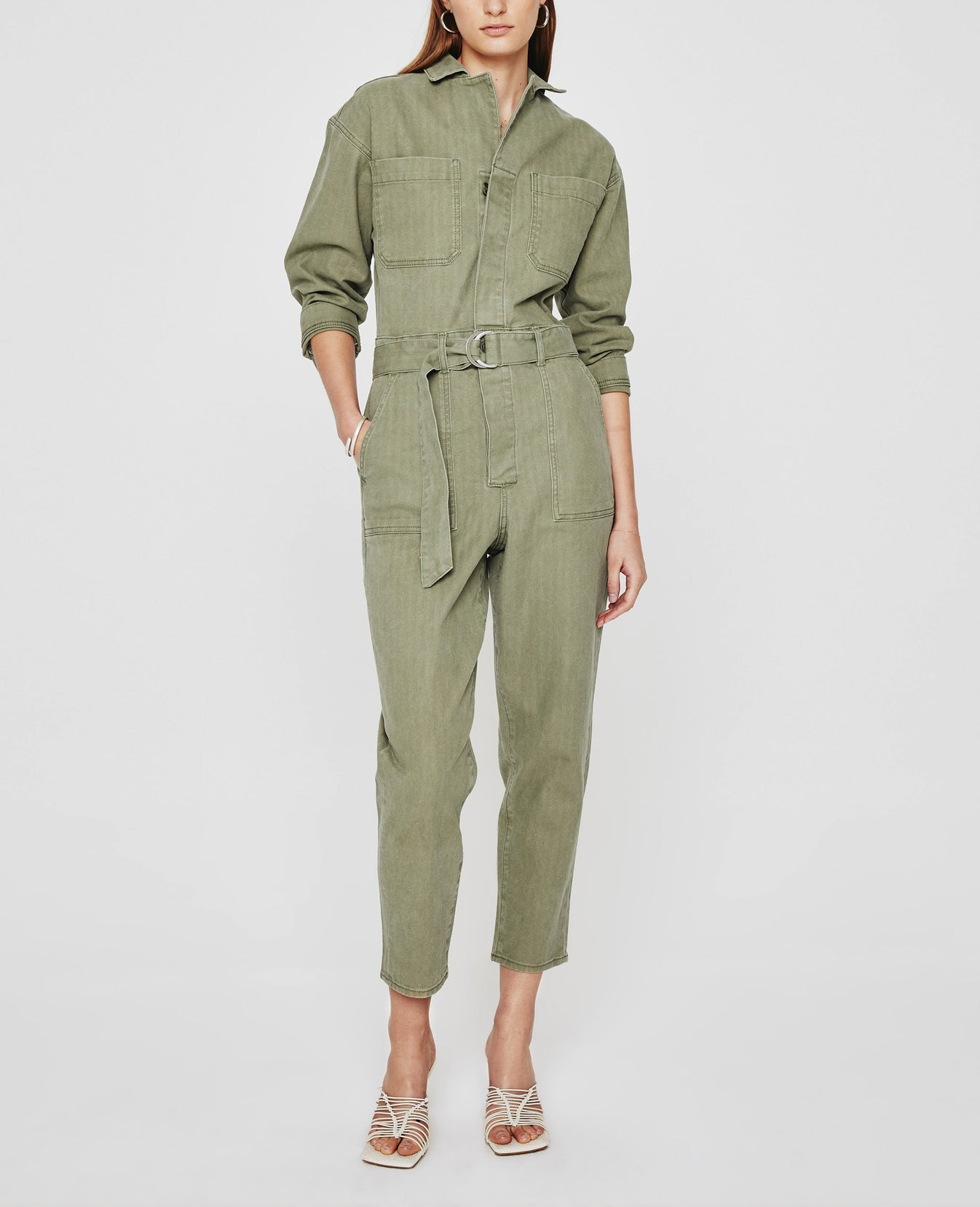 Ryleigh Jumpsuit Sulfure Cavalry Sage Womens Onepiece Photo 1