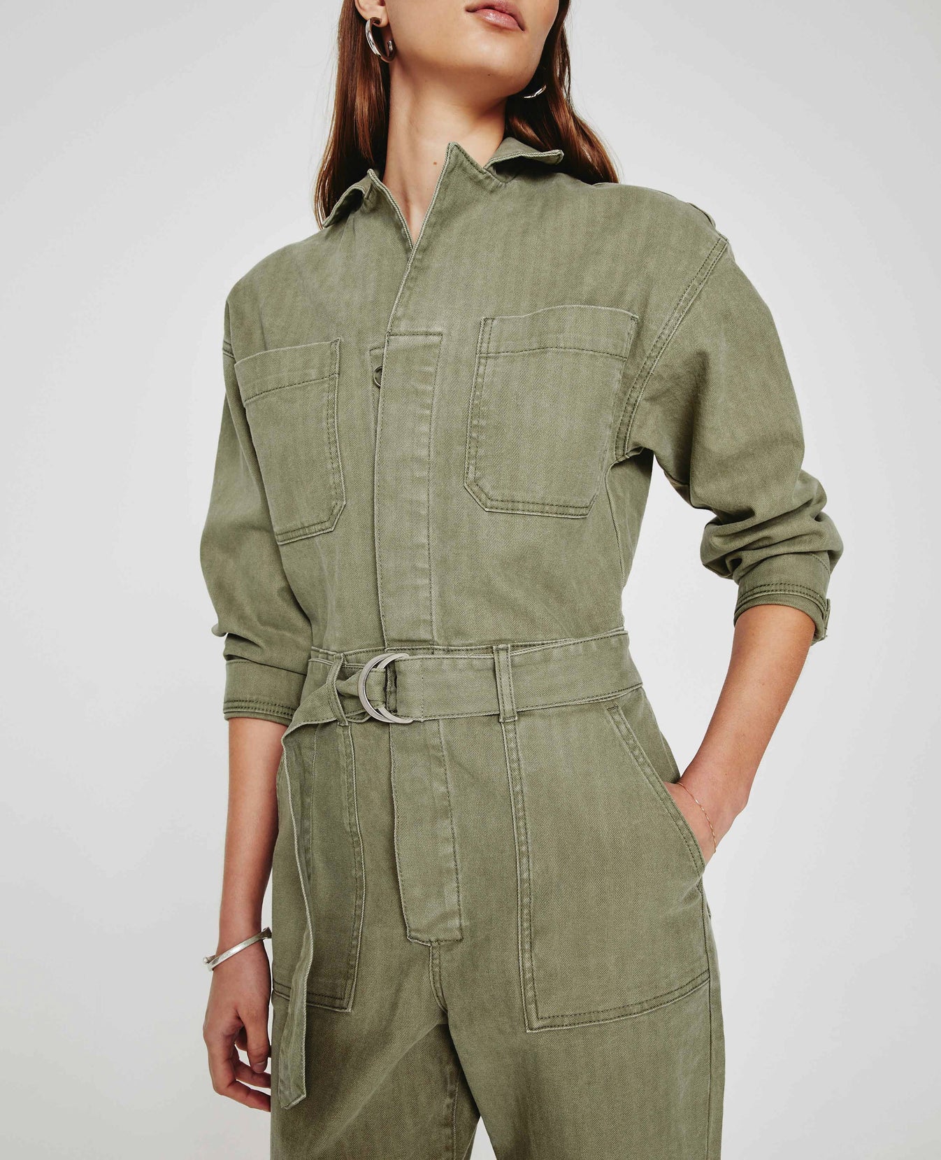 Ryleigh Jumpsuit Sulfure Cavalry Sage Womens Onepiece Photo 4