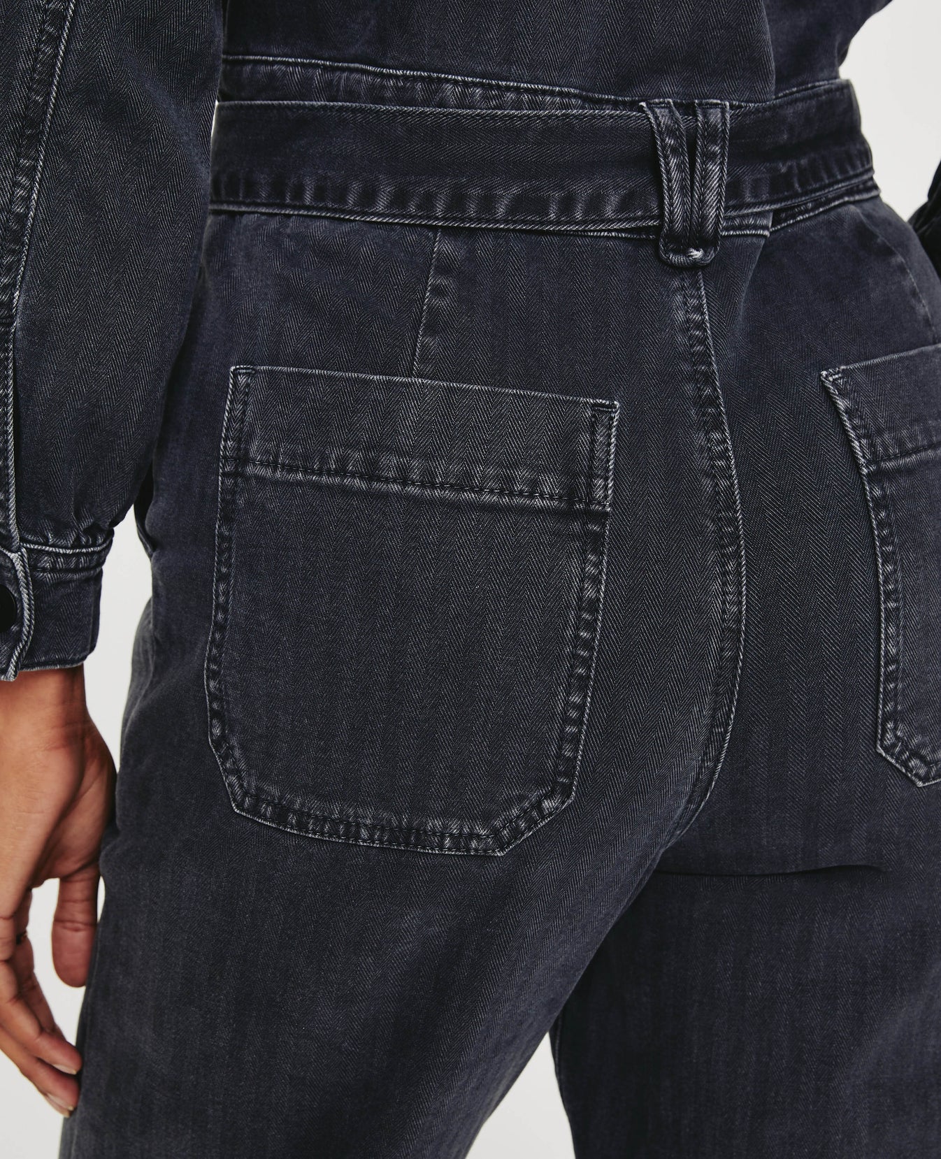 Ryleigh Jumpsuit Sulfur Black Womens Bottom Photo 5