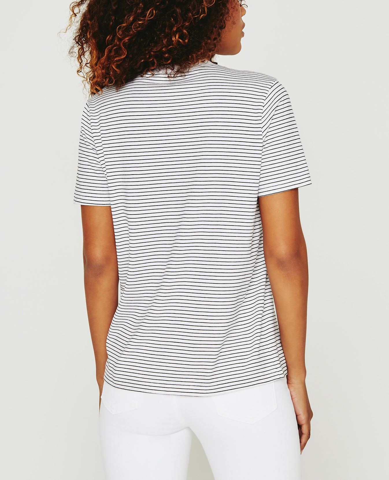 Jagger Crew True White True Black Womens Top Photo 6