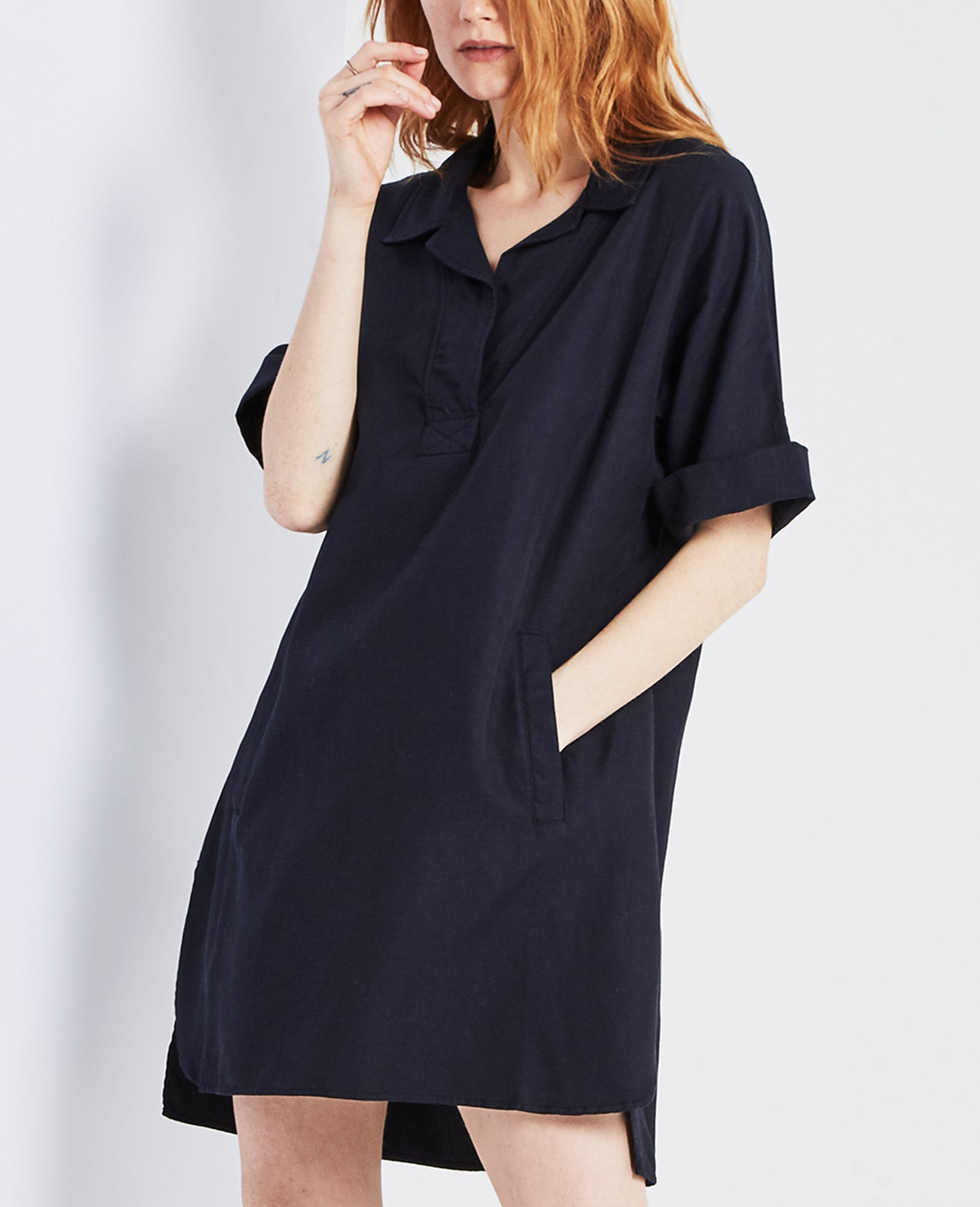Amanda Dress After Dark Oversized Shirt Dress Women Onepiece Photo 3