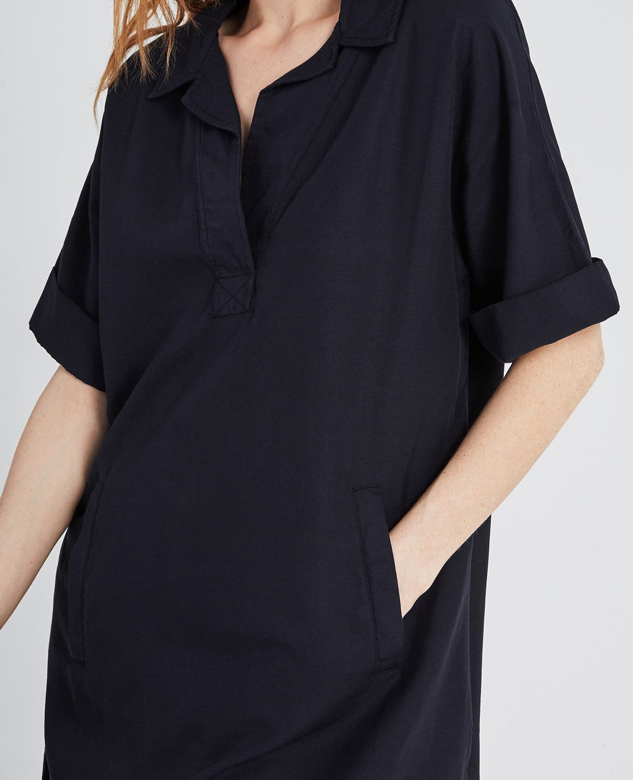 Amanda Dress After Dark Oversized Shirt Dress Women Onepiece Photo 4