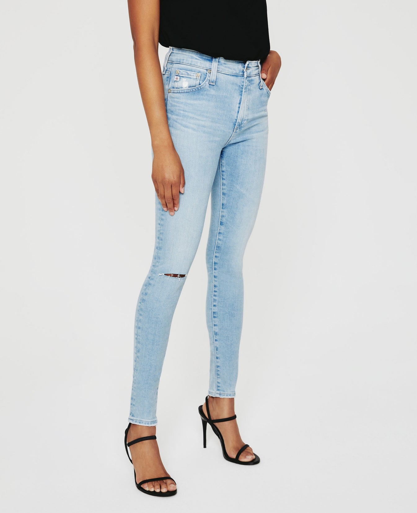 Farrah Skinny 27 Years Coexist High-Rise Skinny Women Bottoms Photo 2