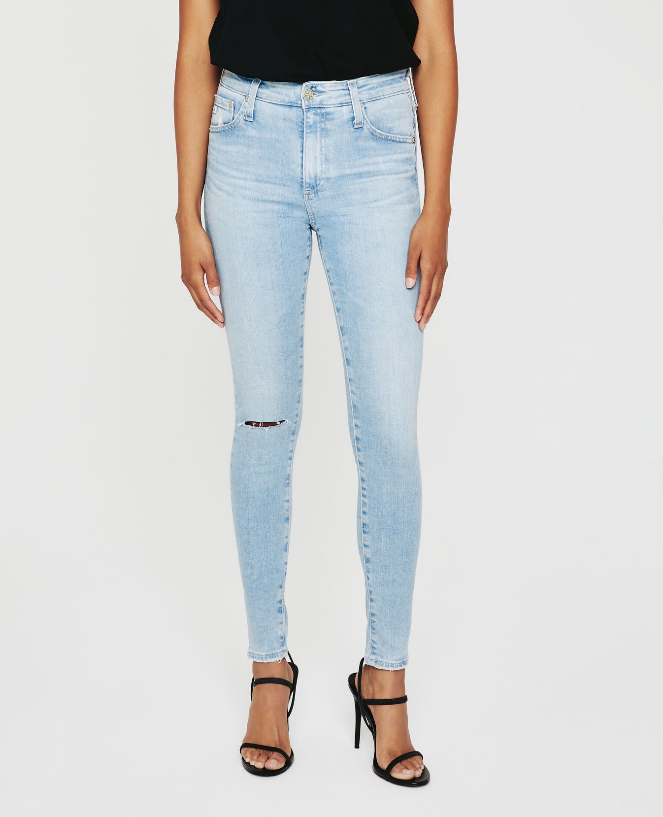 Farrah Skinny 27 Years Coexist High-Rise Skinny Women Bottoms Photo 3