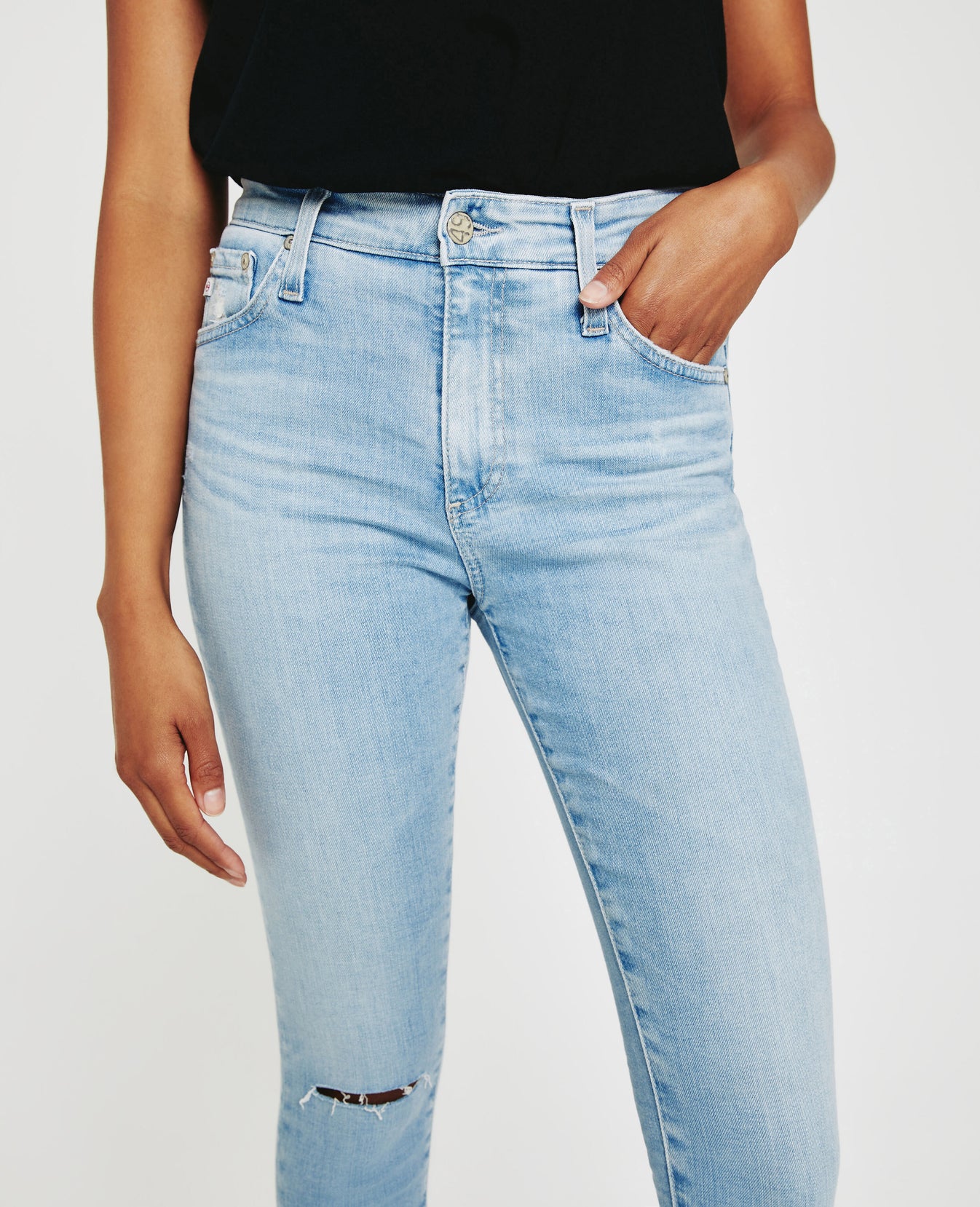 Farrah Skinny 27 Years Coexist High-Rise Skinny Women Bottoms Photo 4