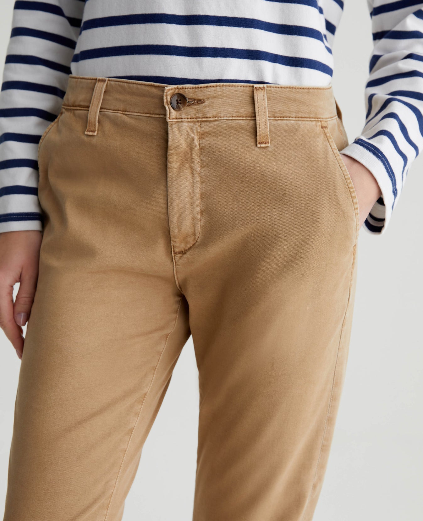 Caden Sulfur Stone Khaki Womens Bottom Photo 3