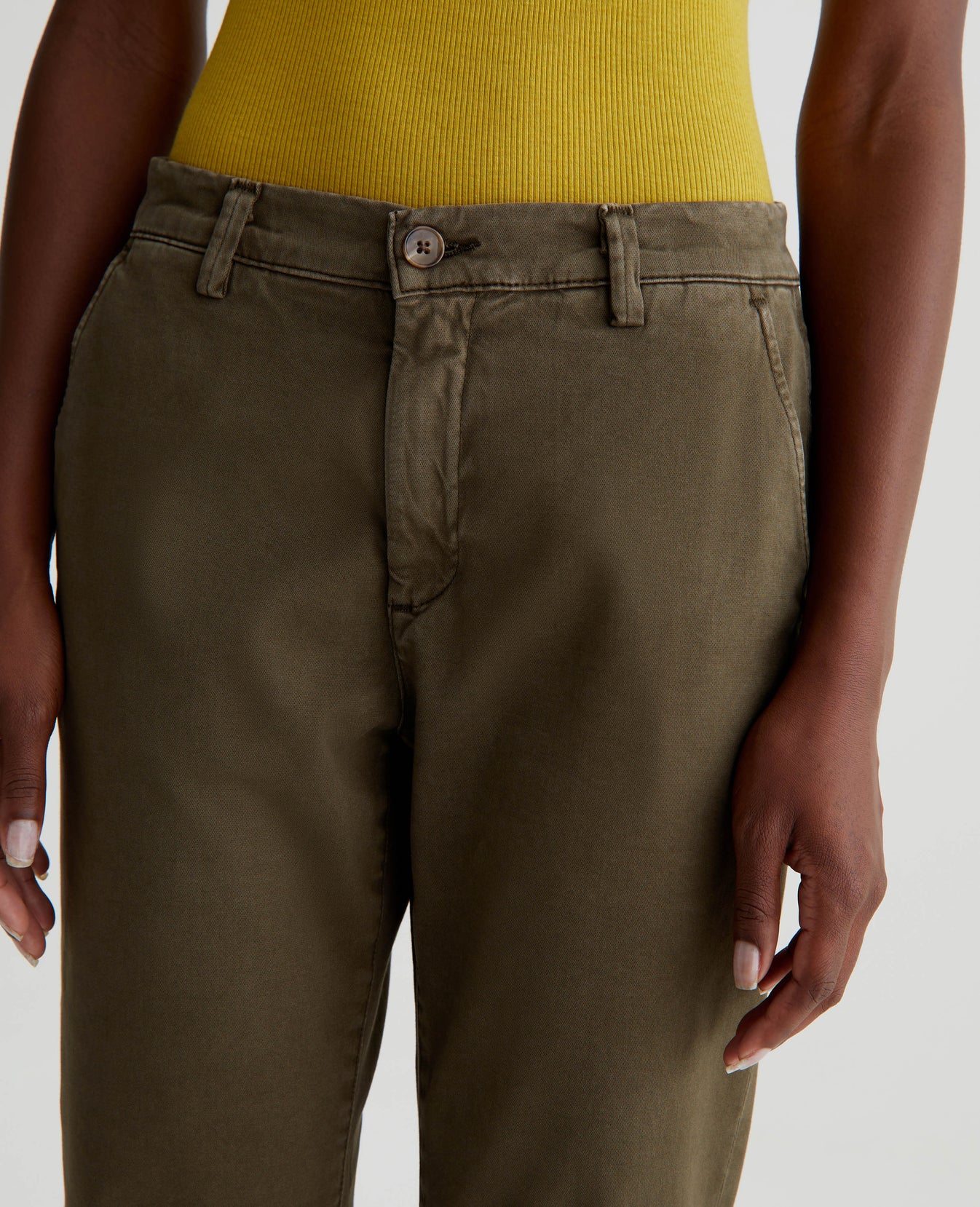 Caden Sulfur Shady Moss Womens Bottom Photo 3