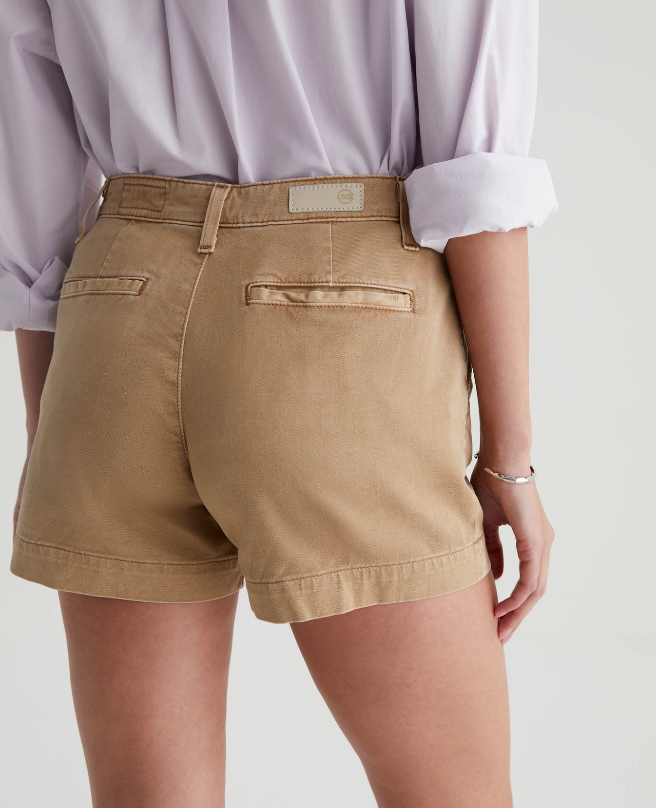 Caden Short Sulfur Stone Khaki Womens Bottom Photo 5