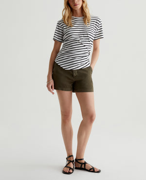 Caden Short Sulfur Shady Moss Womens Bottom Photo 1