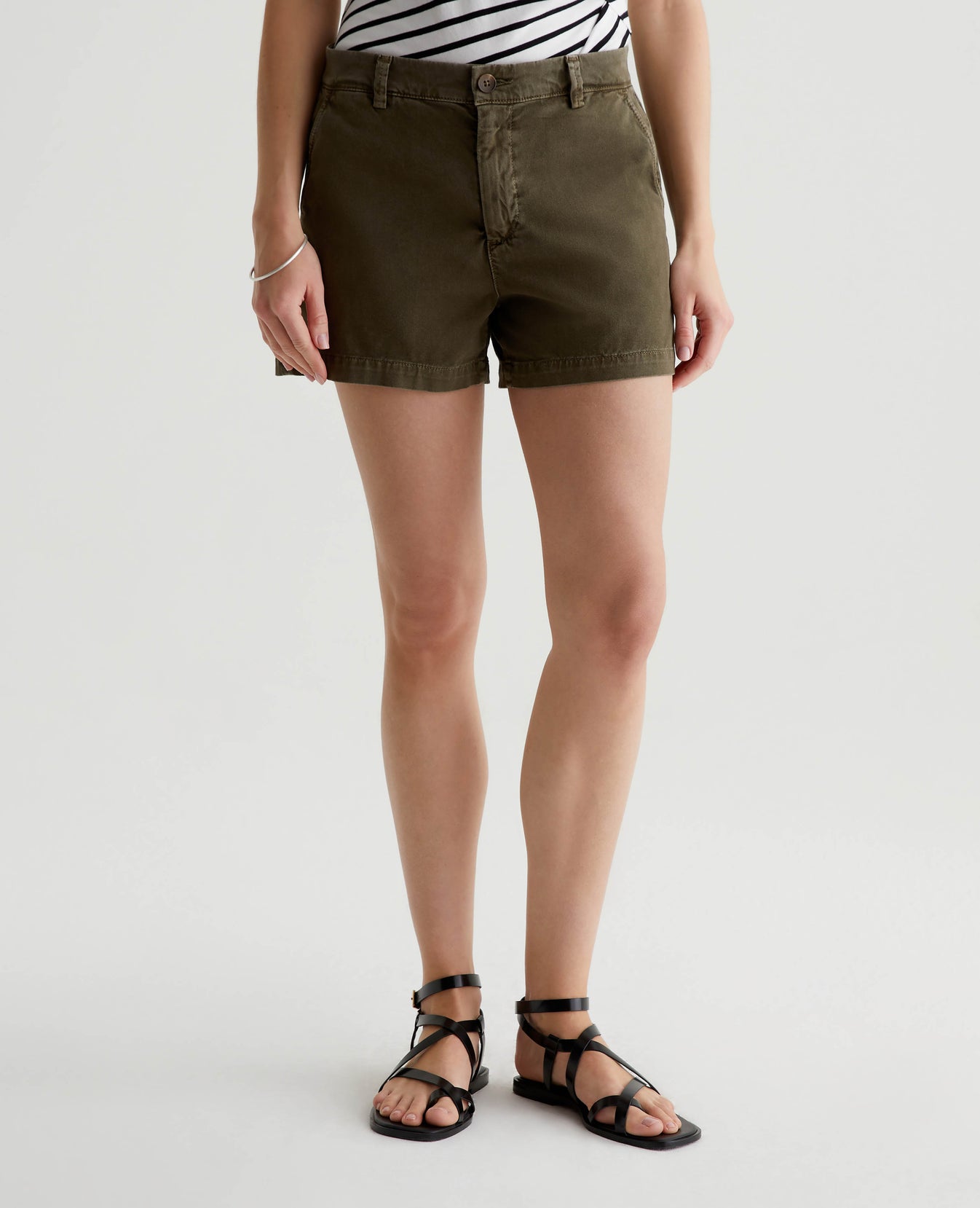 Caden Short Sulfur Shady Moss Womens Bottom Photo 4