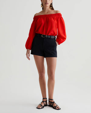 Caden Short Sulfur Black Womens Bottom Photo 1