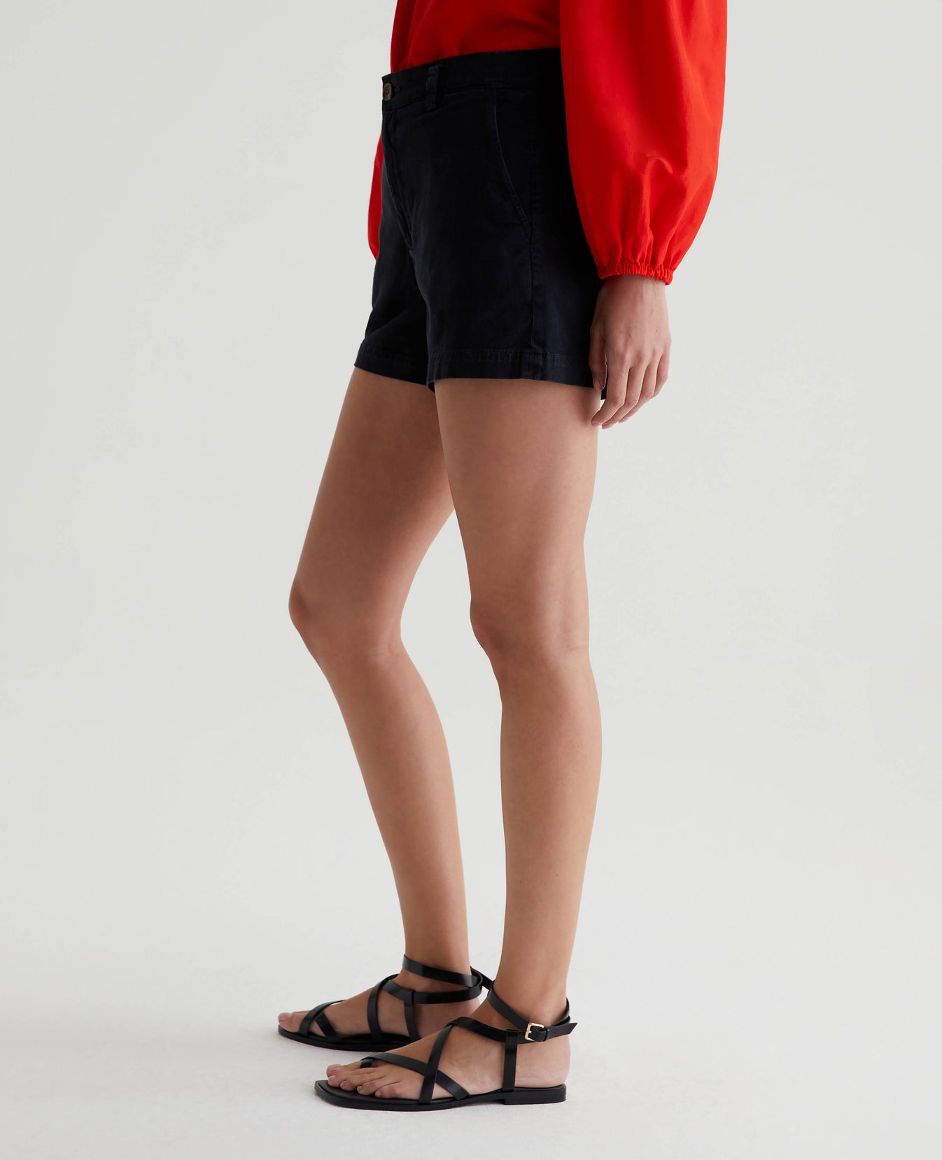 Caden Short Sulfur Black Womens Bottom Photo 4