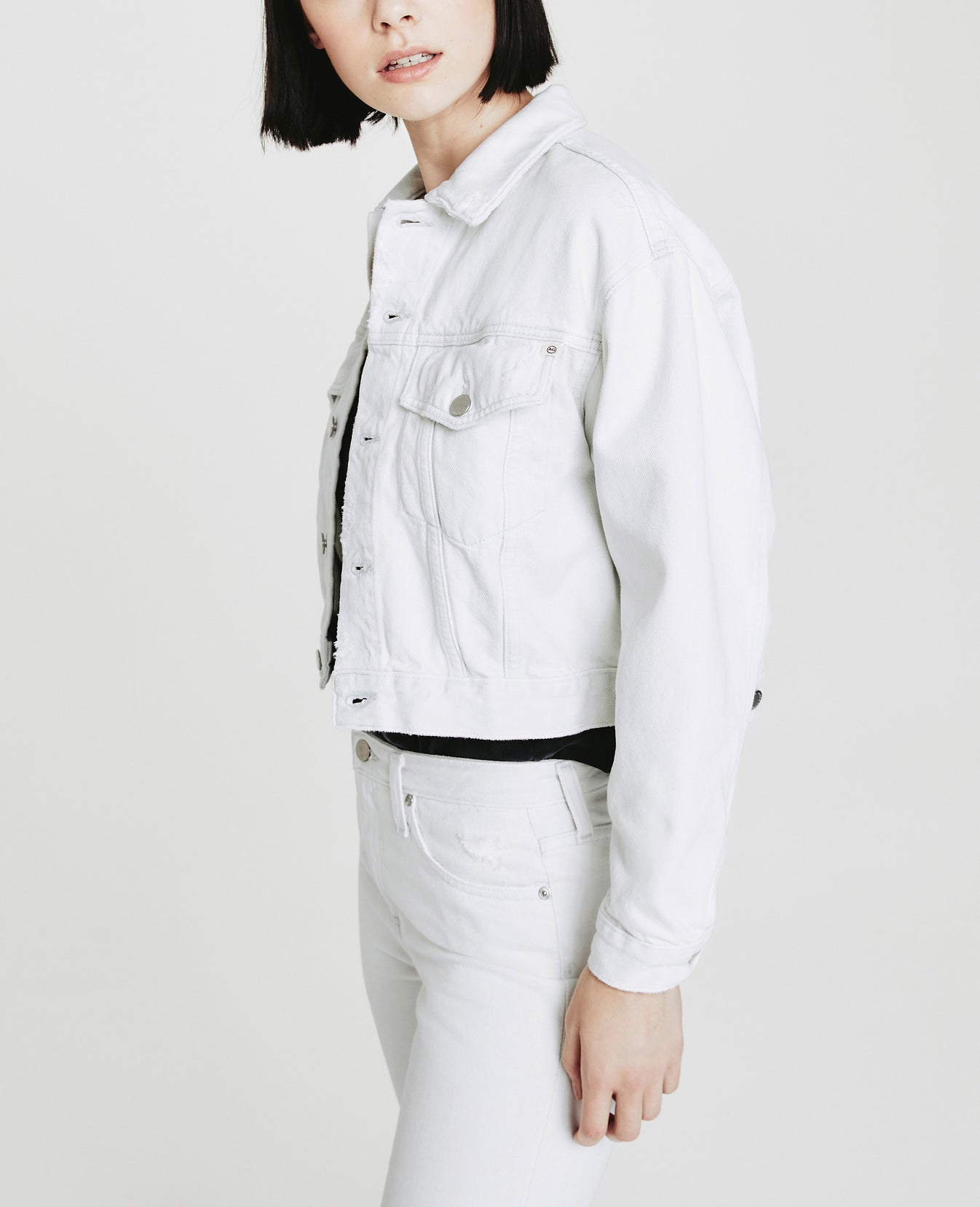 Mirah Cropped Trucker Jacket Unforgettable Cropped Trucker Jacket Women Tops Photo 3