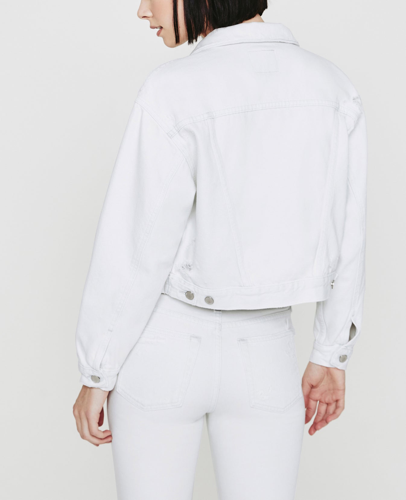 Mirah Cropped Trucker Jacket Unforgettable Cropped Trucker Jacket Women Tops Photo 5