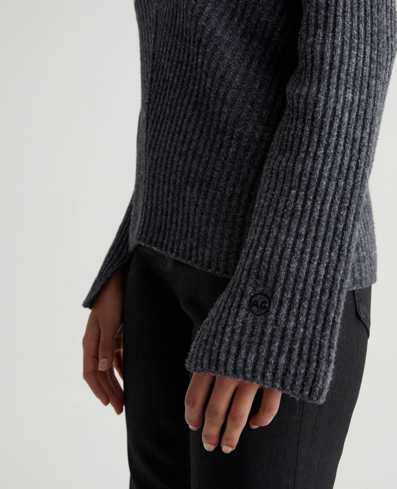 Naemi Heather Charcoal Womens Top Photo 5