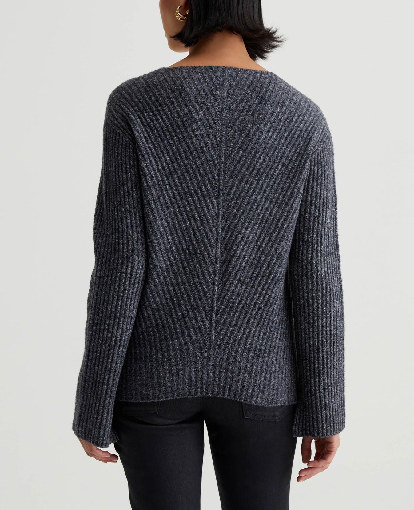 Naemi Heather Charcoal Womens Top Photo 6