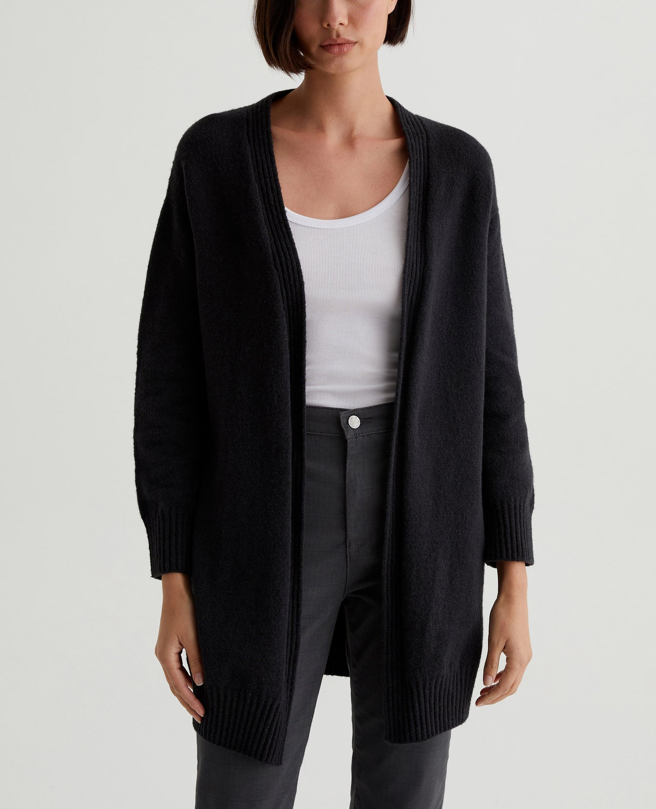 Rowan Cardigan True Black Womens Top Photo 4