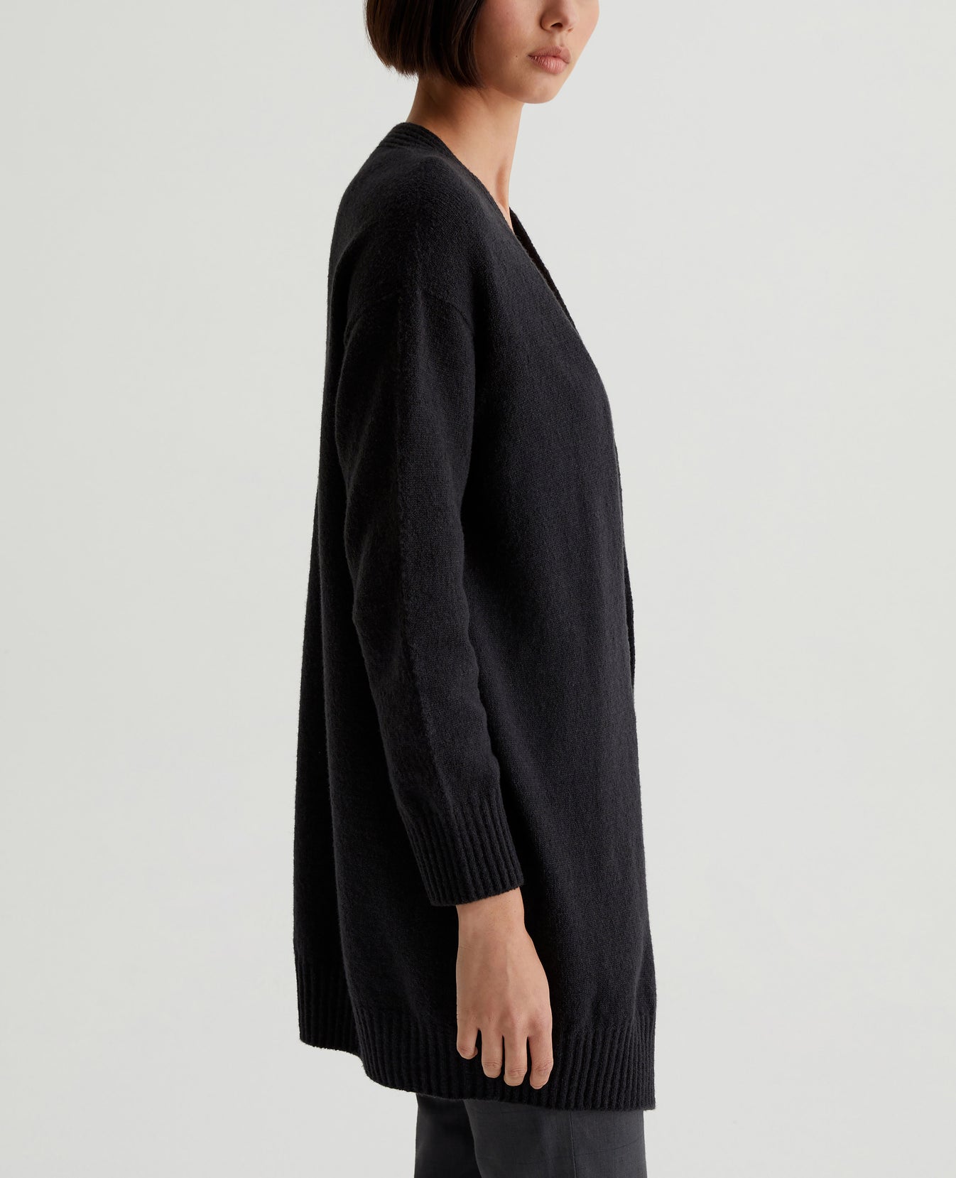 Rowan Cardigan True Black Womens Top Photo 5