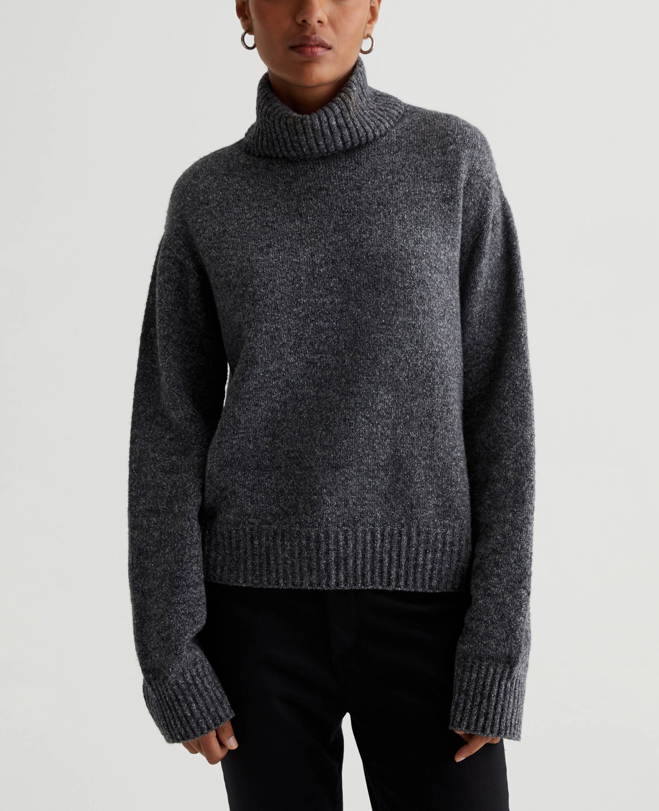 Bellona Heather Charcoal Womens Top Photo 2