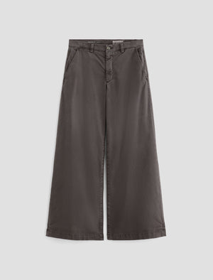 Caden Wide Leg Sulfur Misty Grey Tailored Fit Women Bottom Photo 9