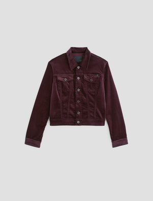 Isa Jacket Winery Cropped Trucker Jacket Women Top Photo 9