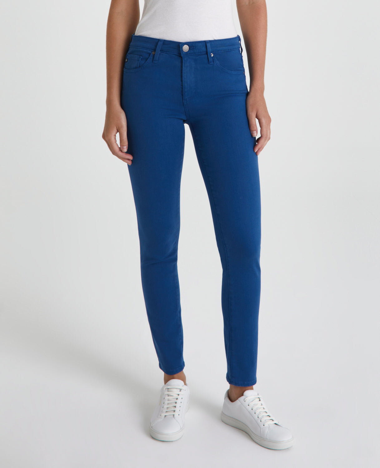 Prima Ankle Hi-White Mariner Storm Cigarette Ankle Women Bottoms Photo 1