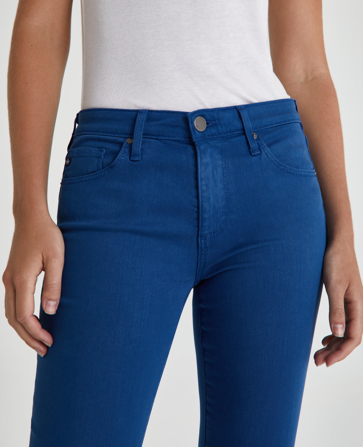 Prima Ankle Hi-White Mariner Storm Cigarette Ankle Women Bottoms Photo 4