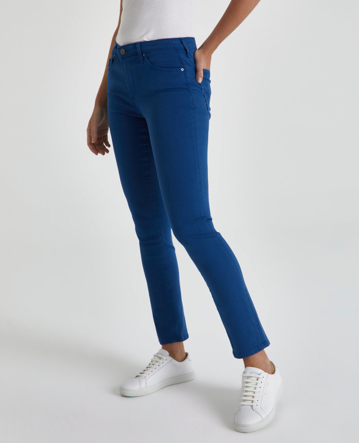 Prima Ankle Hi-White Mariner Storm Cigarette Ankle Women Bottoms Photo 7