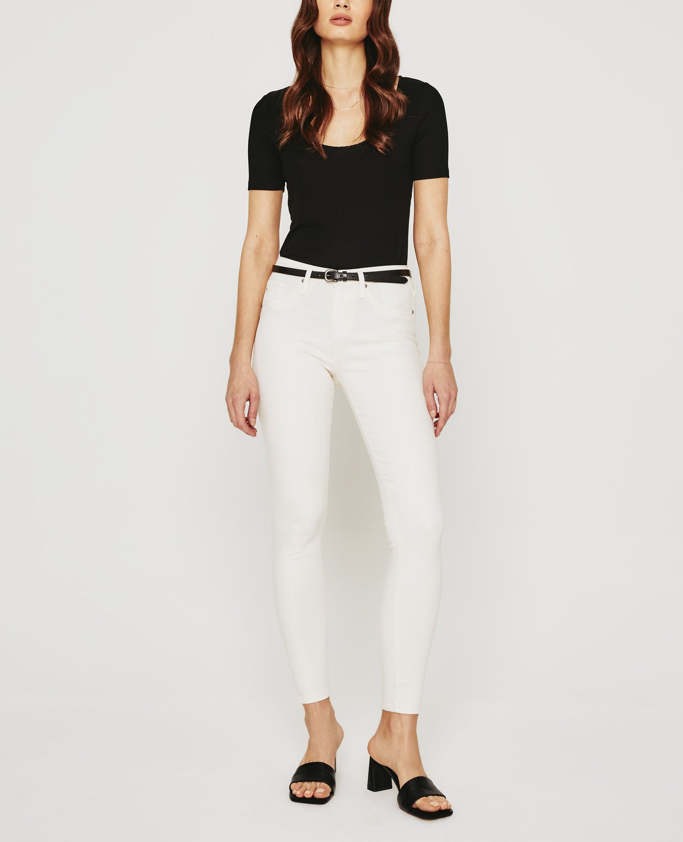 Farrah Ankle Seamless Ivory Dust Womens Bottom Photo 1