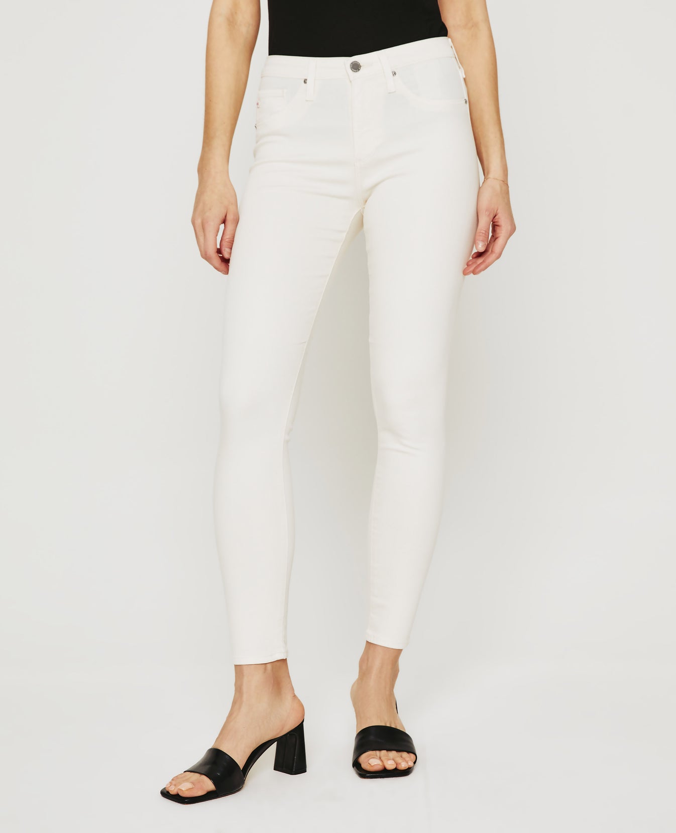 Farrah Ankle Seamless Ivory Dust Womens Bottom Photo 2