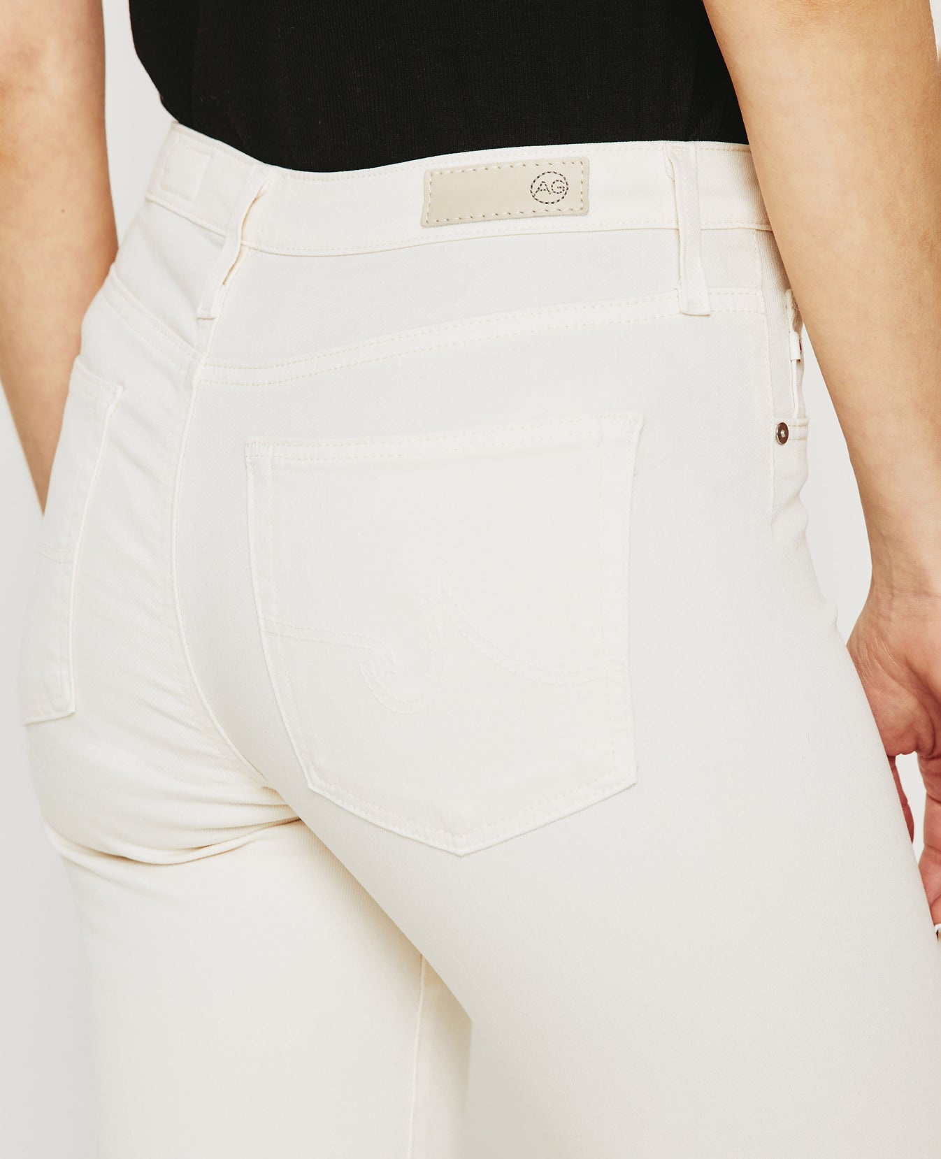 Farrah Ankle Seamless Ivory Dust Womens Bottom Photo 5