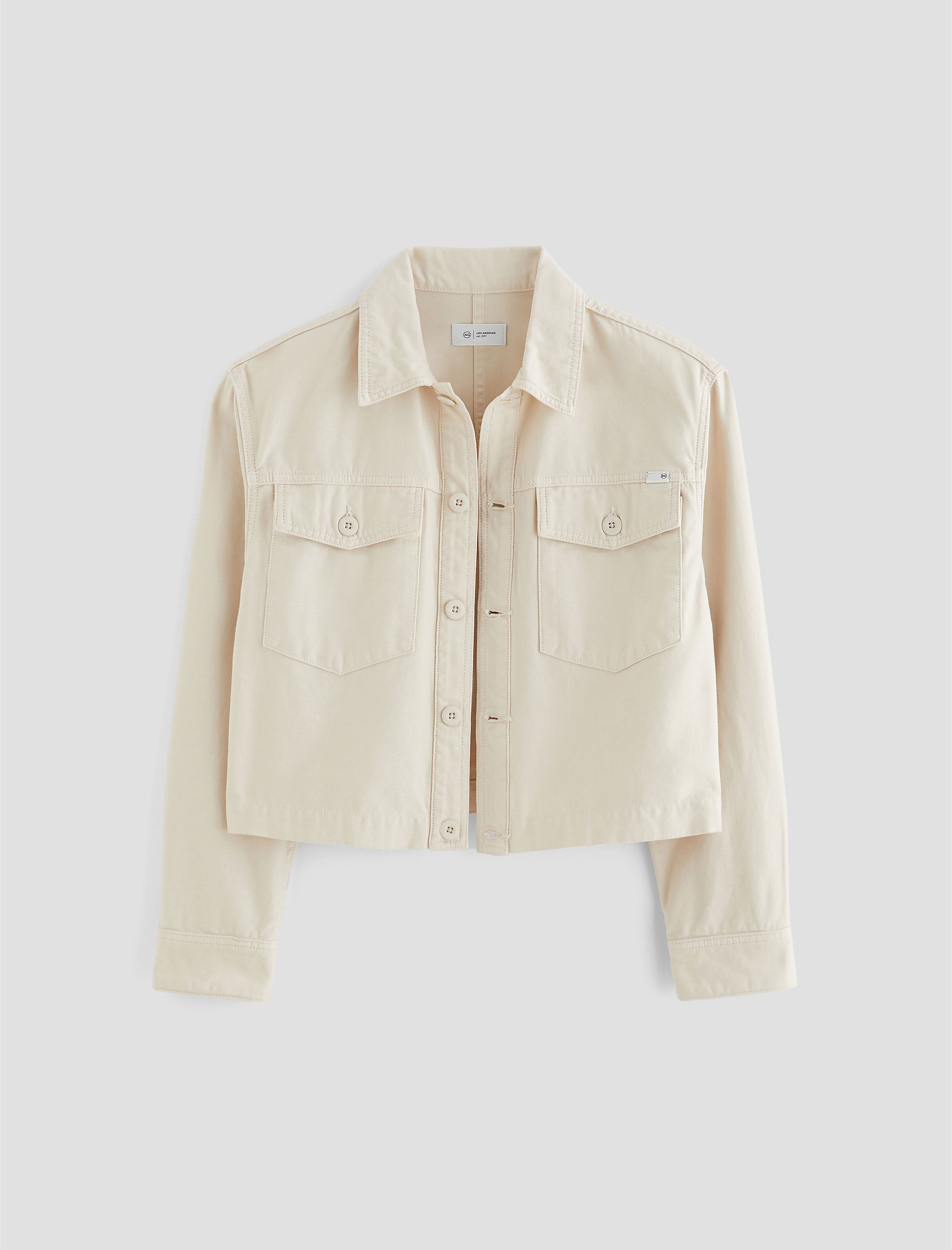 Valleta Opal Stone Utility Shirt Jacket Women Top Photo 9