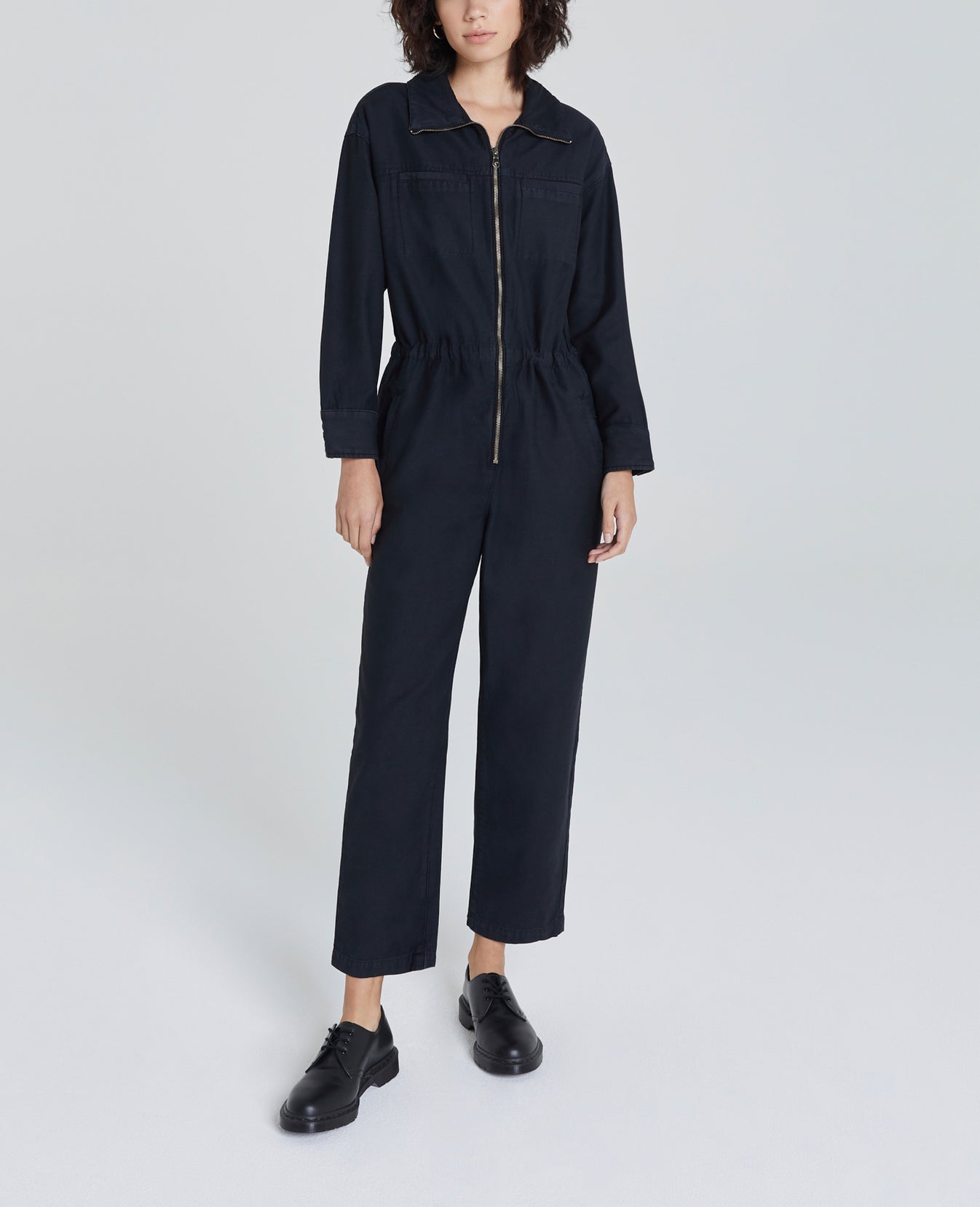 Controlla Boilersuit Sulfur Black Zip-Up Flight Suit Women Onepiece Photo 1
