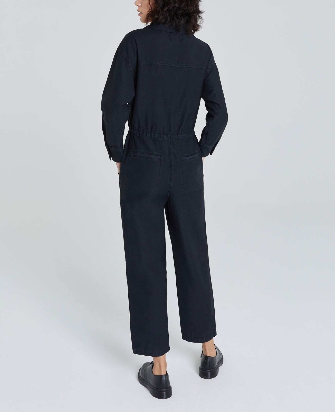 Controlla Boilersuit Sulfur Black Zip-Up Flight Suit Women Onepiece Photo 5