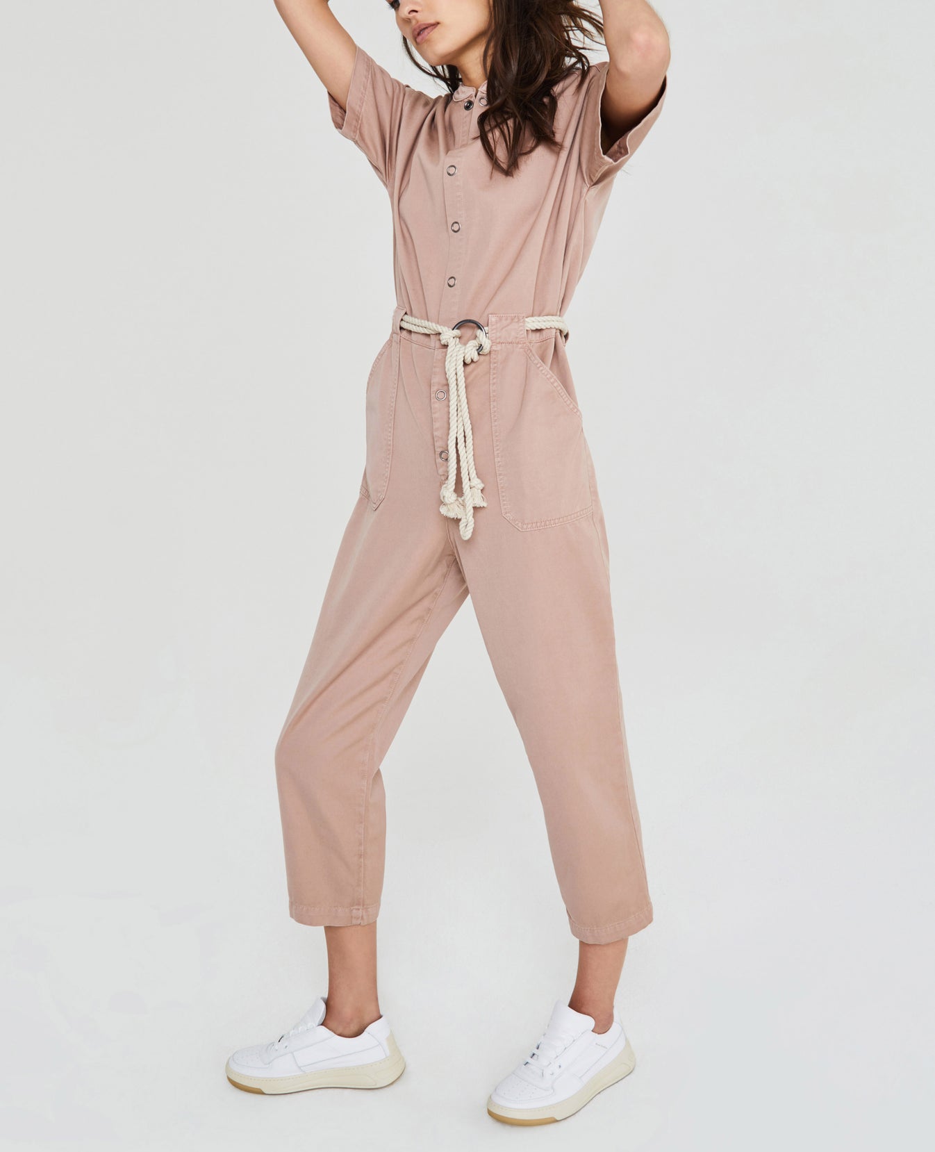 Emery Jumpsuit Sulfur Dark Shiitake Jumpsuit Women Onepiece Photo 4