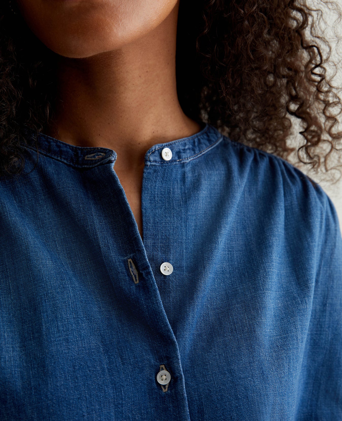 Doris Shirt Atlantic Waterfall Womens Top Photo 5