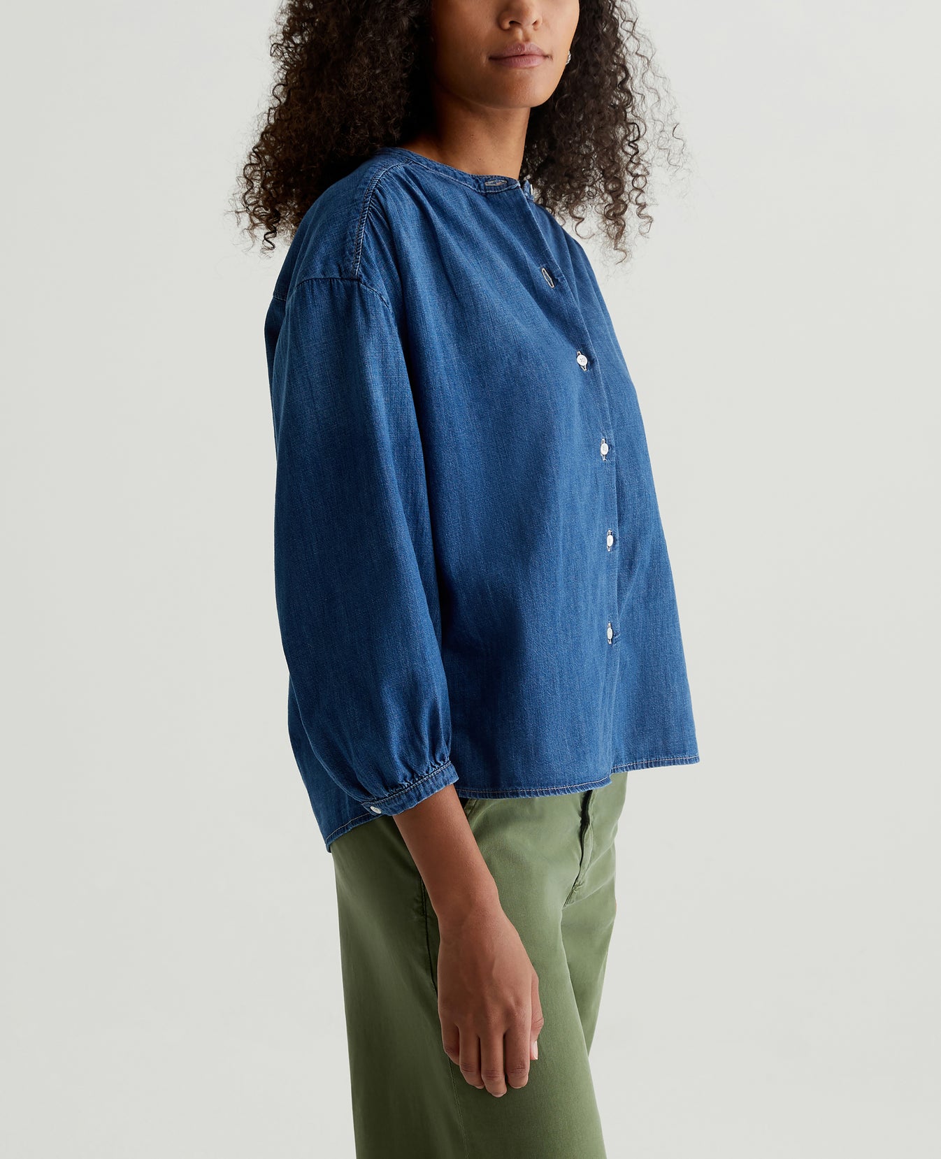 Doris Shirt Atlantic Waterfall Womens Top Photo 6