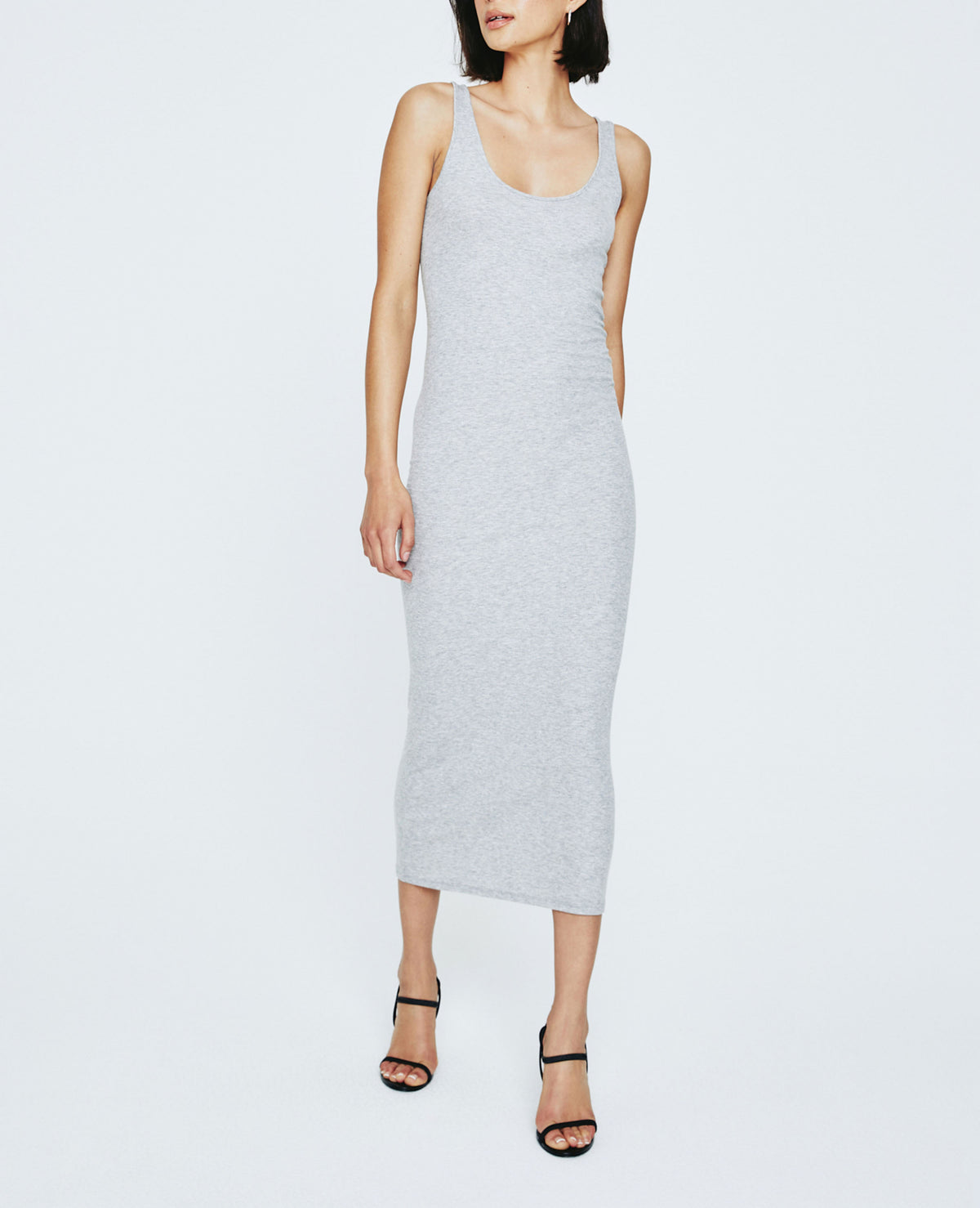 AG Jeans Jean Extended Scoop Neck Tank Dress, Women's, Grey