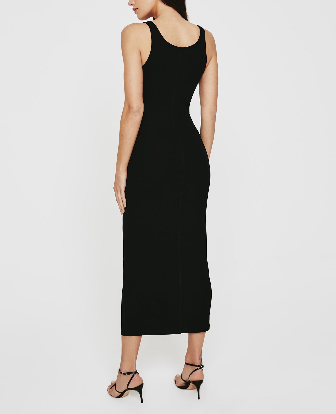 scoop neck midi tank dress The Scoop Neck Midi Dress The Standard Stitch