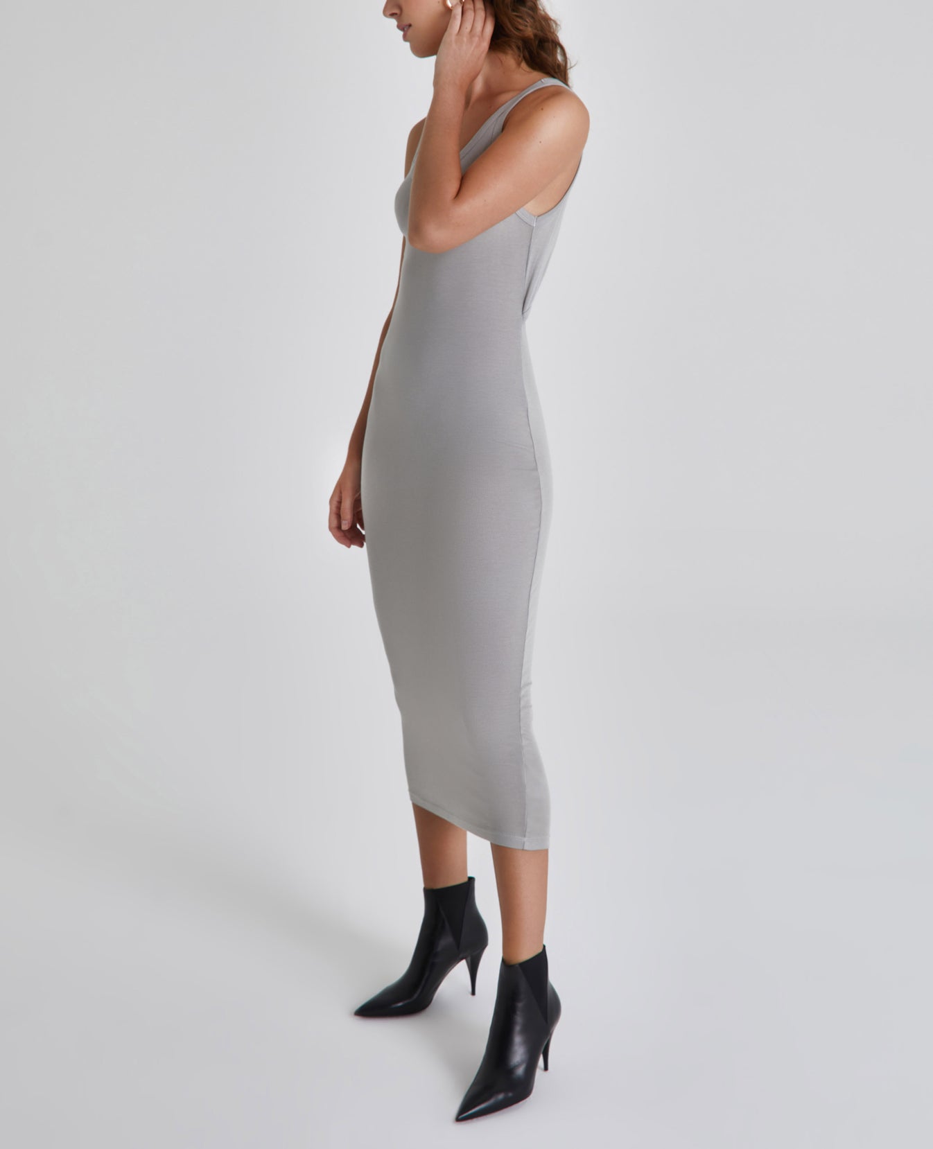 Trey Dress Florence Fog Rib Dress Women Onepiece Photo 3