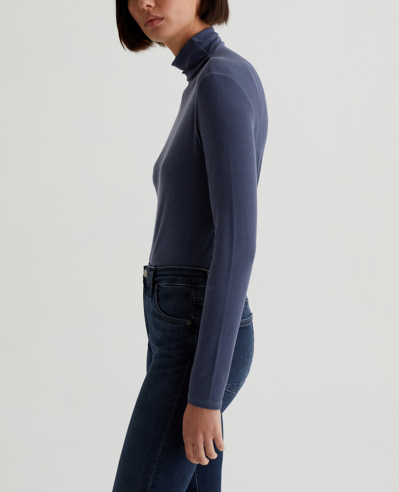 Chels Turtleneck Blue Note Womens Top Photo 5