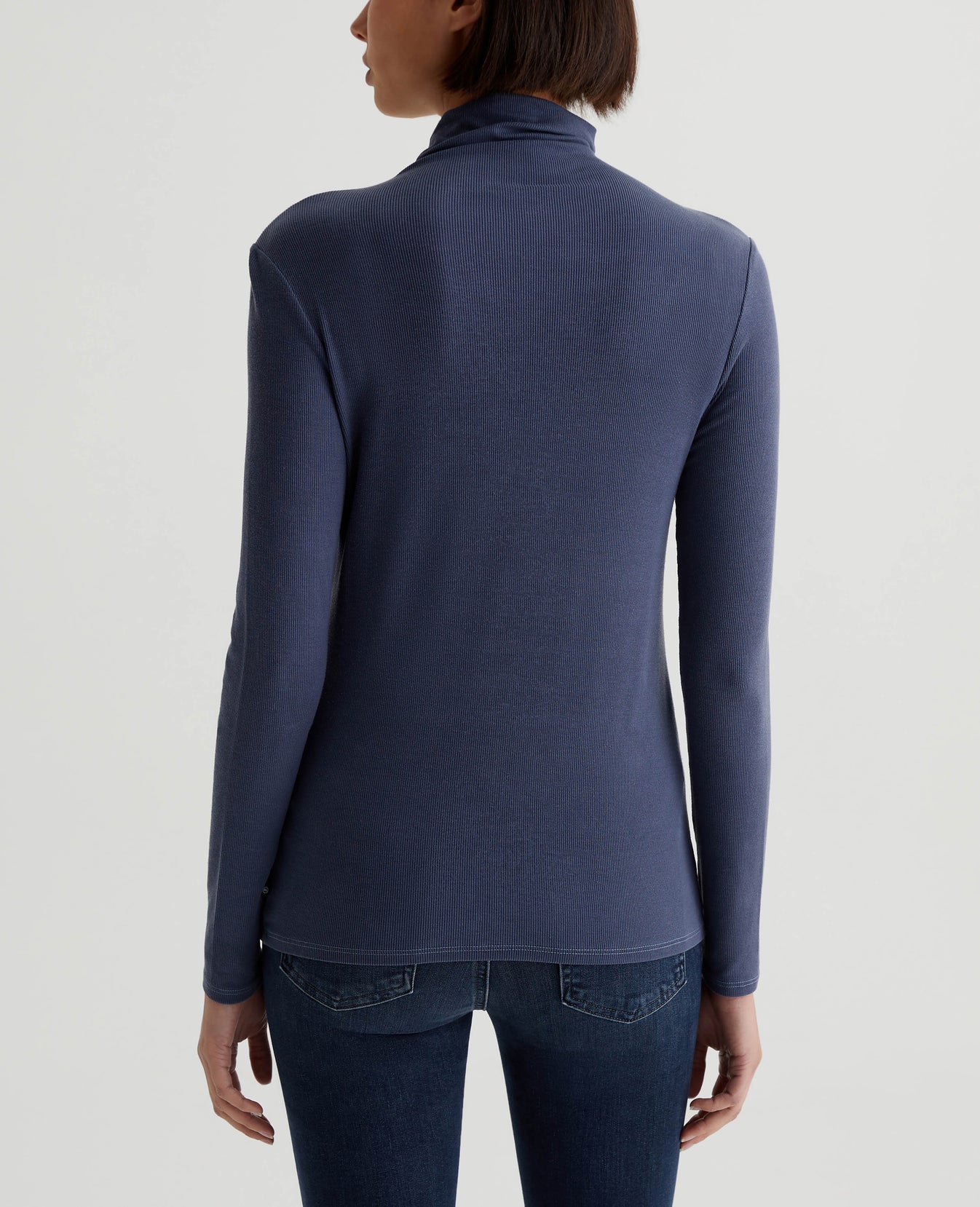 Chels Turtleneck Blue Note Womens Top Photo 6