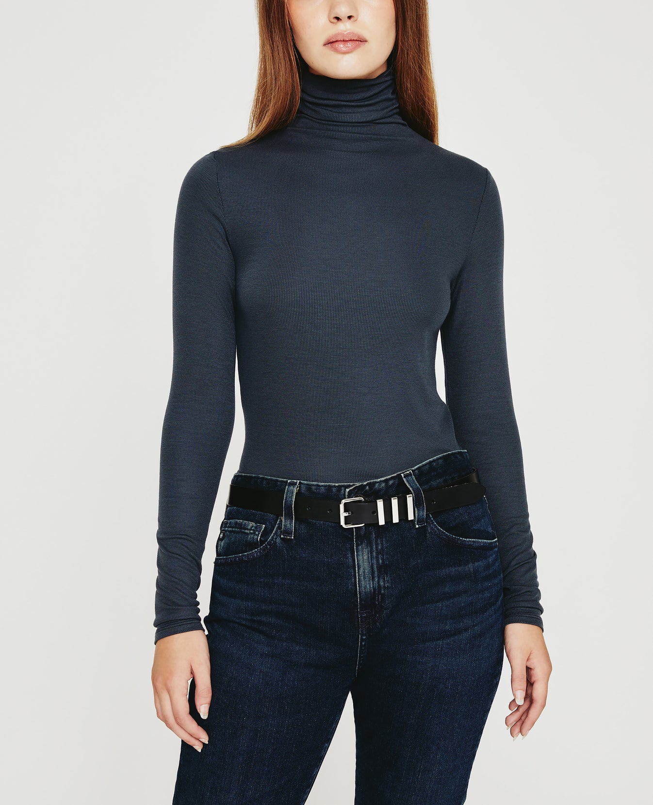 Chels Turtleneck Twilight Canal Womens Top Photo 1