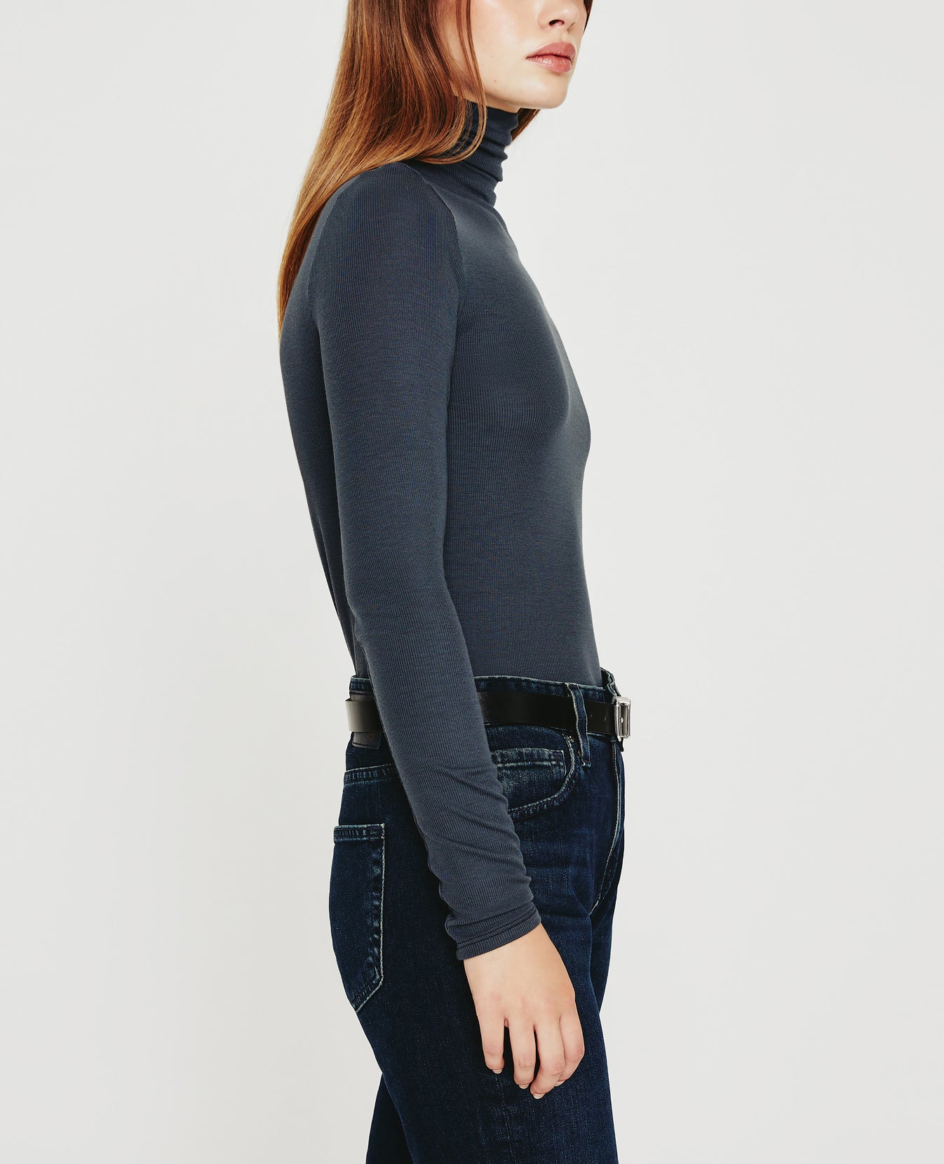 Chels Turtleneck Twilight Canal Womens Top Photo 5