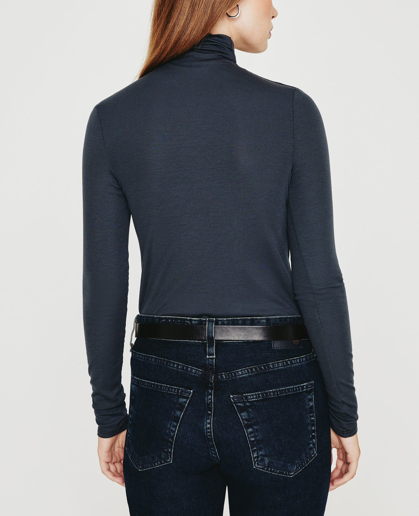 Chels Turtleneck Twilight Canal Womens Top Photo 6