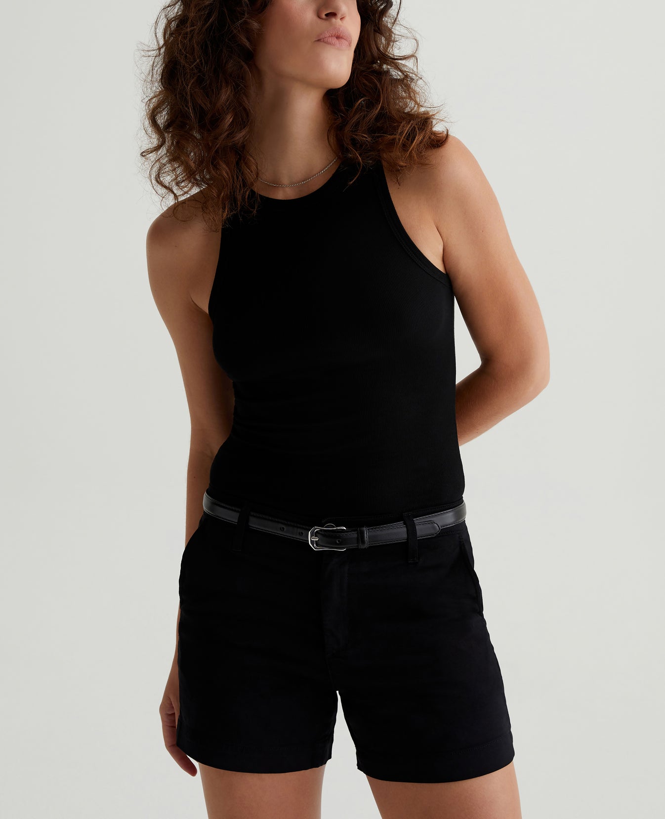 Orso Tank True Black Womens Top Photo 1