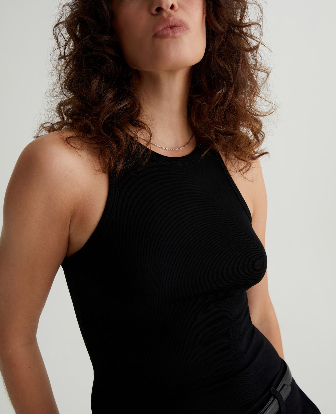 Orso Tank True Black Womens Top Photo 3